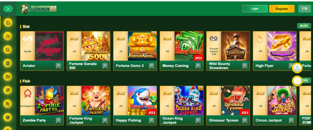 PakWin88 Game